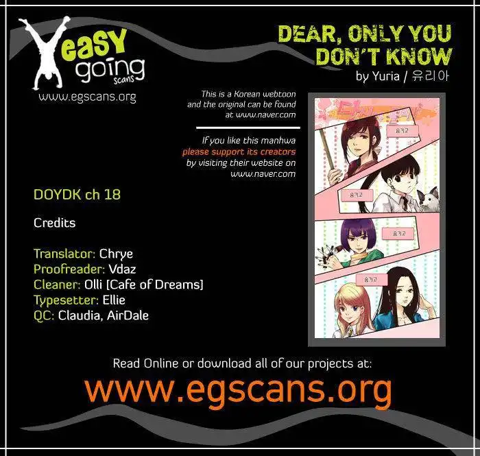 Dear, Only You Don't Know! Chapter 18 2